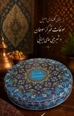 قوطی 1کیلویی مجلسی کره ای